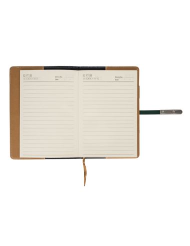 Notes La Mora, ciemnozielony - druga jakość