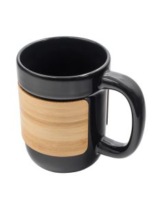 Kubek ceramiczny Soro, czarny
