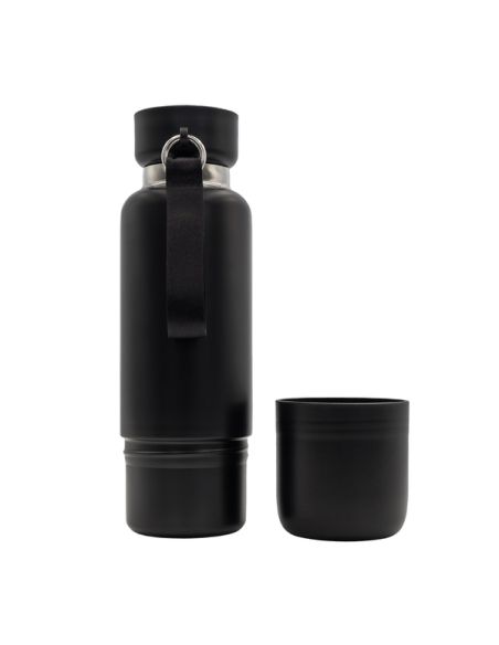 Wielofunkcyjna butelka próżniowa Multina 500ml, czarny