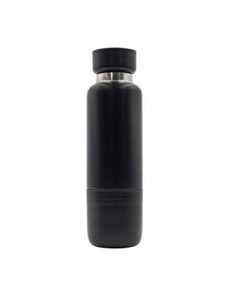Wielofunkcyjna butelka próżniowa Multina 500ml, czarny