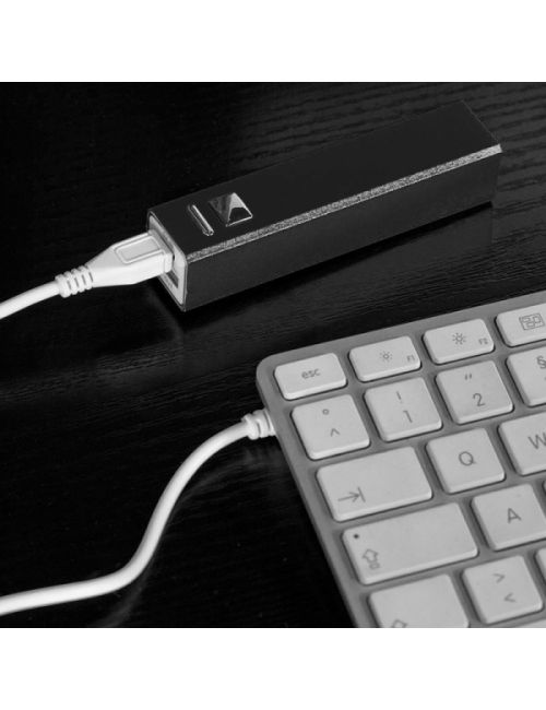 Power bank metalowy 2200 mAh PORT HOPE