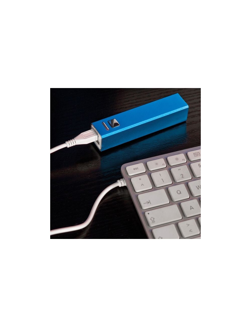 Power bank metalowy 2200 mAh PORT HOPE