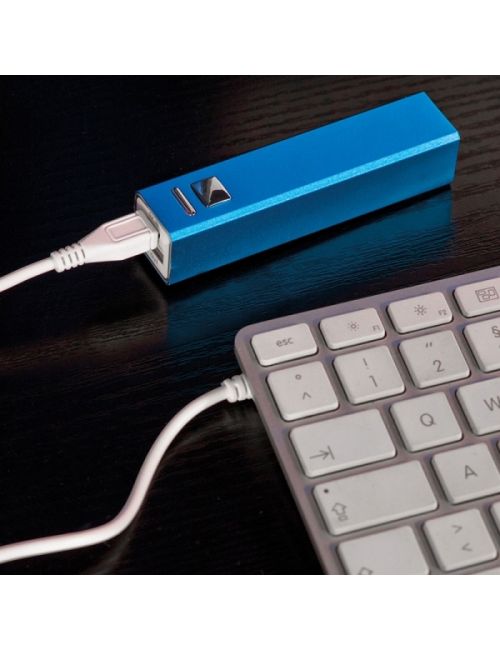 Power bank metalowy 2200 mAh PORT HOPE