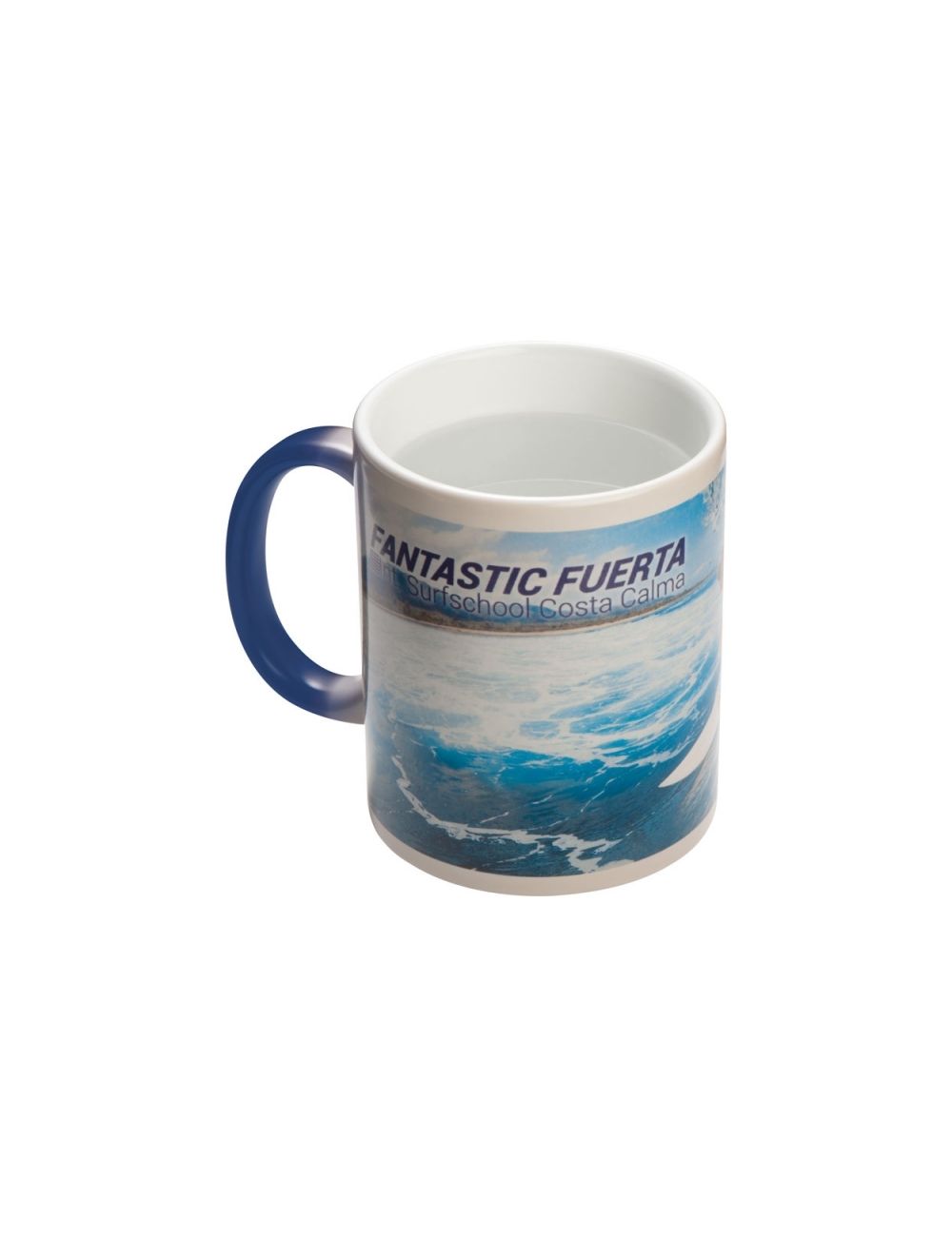 Kubek ceramiczny do sublimacji zmieniający...