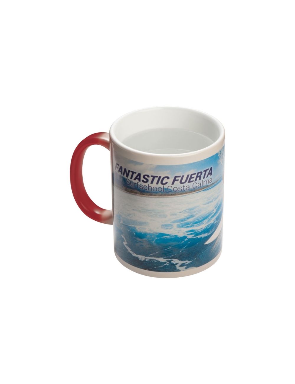 Kubek ceramiczny do sublimacji zmieniający...