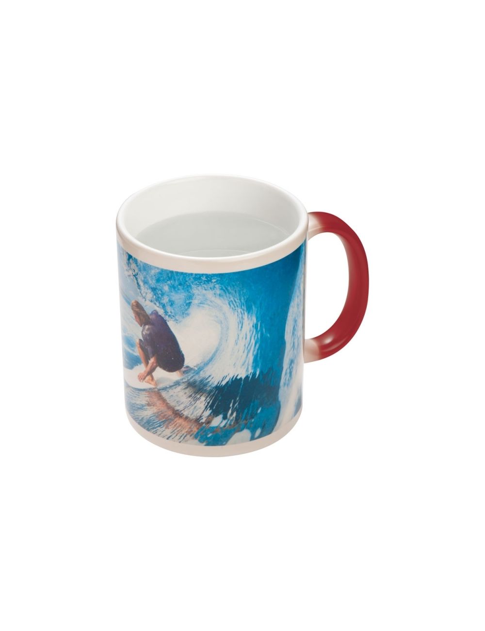 Kubek ceramiczny do sublimacji zmieniający...