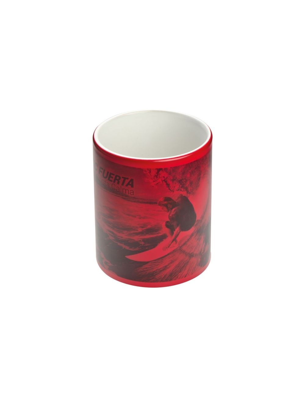 Kubek ceramiczny do sublimacji zmieniający...