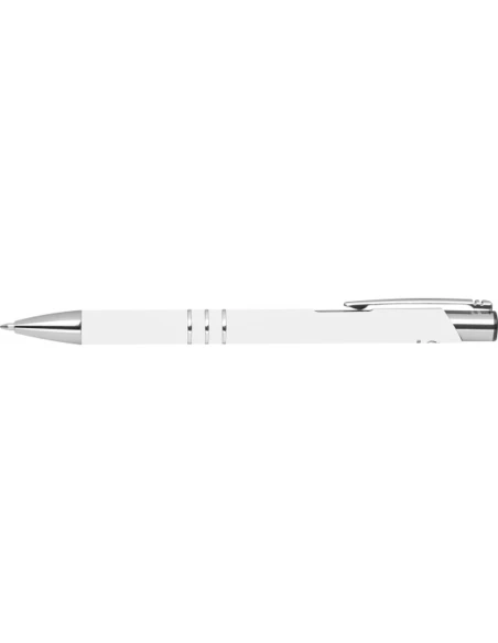 Długopis z aluminium z recyklingu półżelowy soft touch DUNMORE