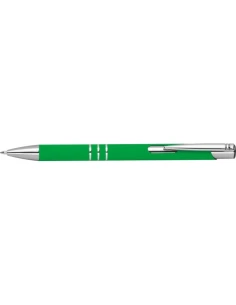 Długopis z aluminium z recyklingu półżelowy soft touch DUNMORE 2