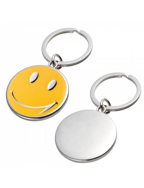 Brelok metalowy SMILE