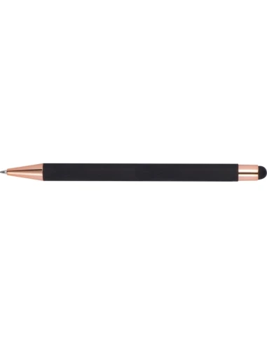 Długopis metalowy touch pen soft touch MIRAMAR – czarny