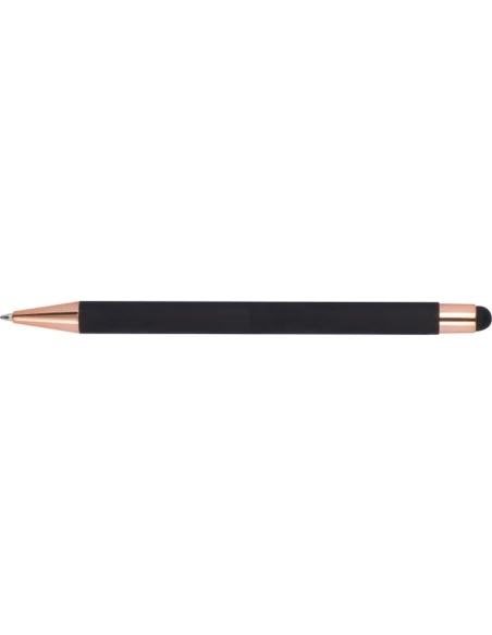 Długopis metalowy touch pen soft touch MIRAMAR – czarny