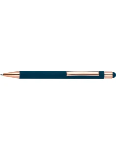 Długopis metalowy touch pen soft touch MIRAMAR – granatowy 2