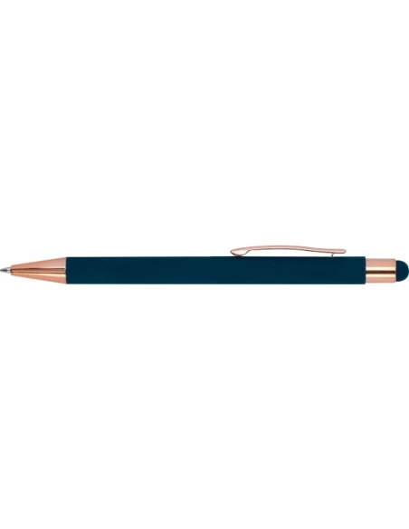 Długopis metalowy touch pen soft touch MIRAMAR – granatowy