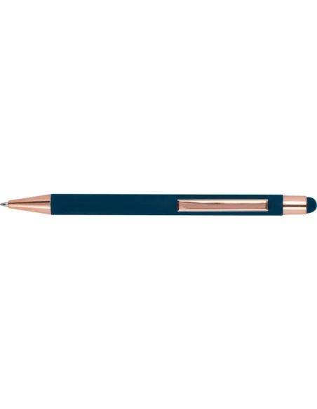 Długopis metalowy touch pen soft touch MIRAMAR – granatowy