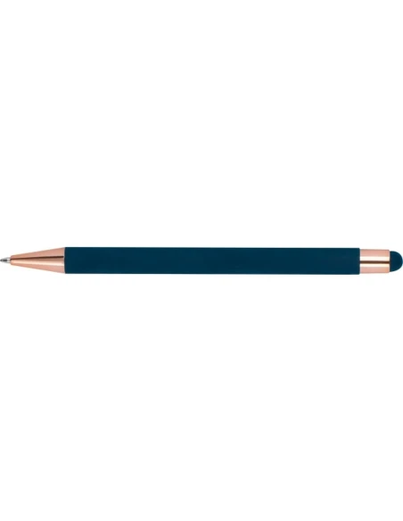 Długopis metalowy touch pen soft touch MIRAMAR – granatowy