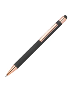 Długopis metalowy touch pen soft touch MIRAMAR – ciemnoszary