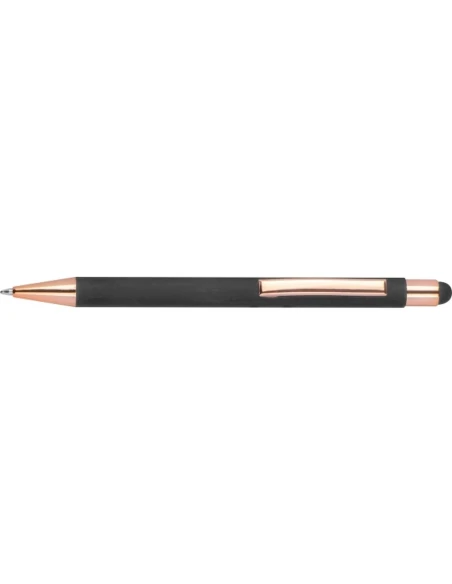 Długopis metalowy touch pen soft touch MIRAMAR – ciemnoszary