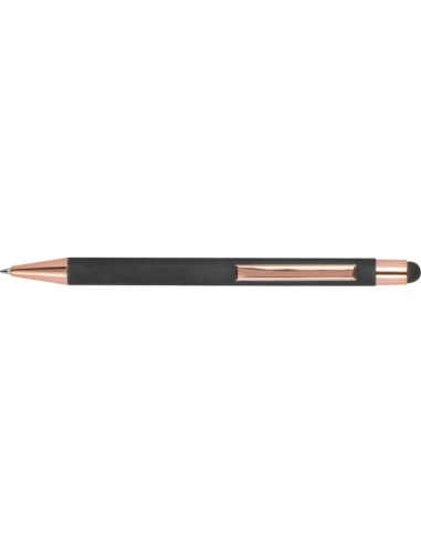 Długopis metalowy touch pen soft touch MIRAMAR – ciemnoszary