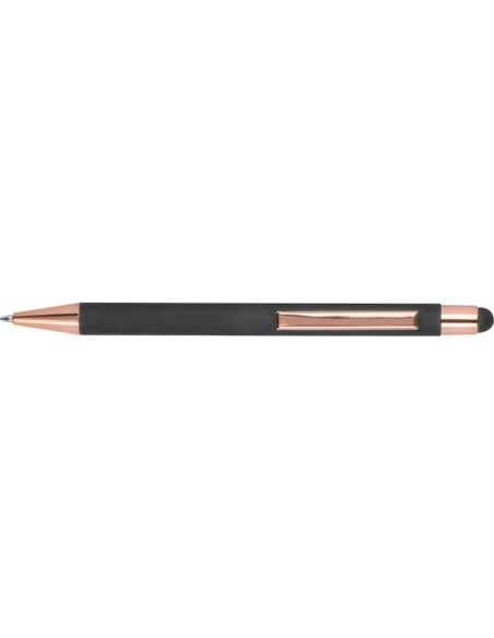 Długopis metalowy touch pen soft touch MIRAMAR – ciemnoszary