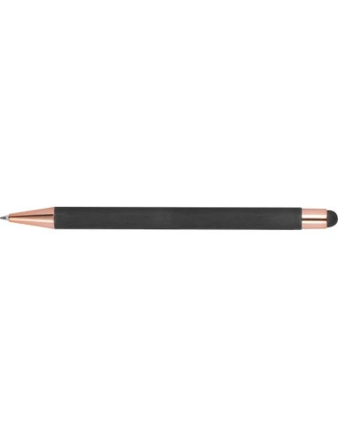 Długopis metalowy touch pen soft touch MIRAMAR – ciemnoszary