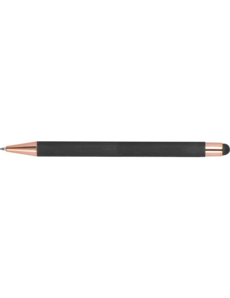 Długopis metalowy touch pen soft touch MIRAMAR – ciemnoszary