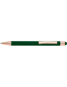 Długopis metalowy touch pen soft touch MIRAMAR – ciemnozielony 2