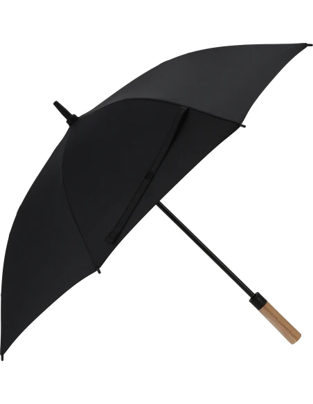 Parasol automatyczny rPET Ø108 cm SAINT BARTH MoLu – czarny