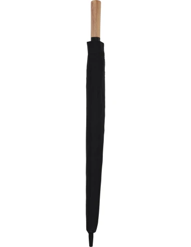 Parasol automatyczny rPET Ø108 cm SAINT BARTH MoLu – czarny
