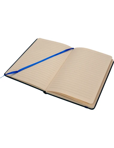 Notes A5 w linie z trzciny cukrowej i rPET ALGIERS – niebieski