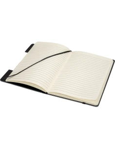 Notes A5 w linie z papieru z recyklingu z długopisem WALSALL – szary 2