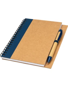 Notes A5 z czystymi stronami z papieru z recyklingu RAVENNA – granatowy
