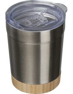 Kubek ze stali z recyklingu TURIN 300 ml – szary