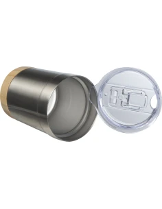 Kubek ze stali z recyklingu TURIN 300 ml – szary 2