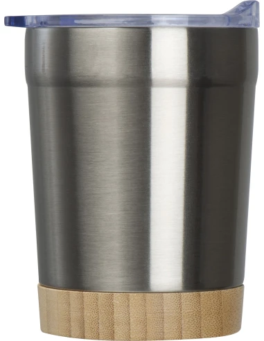 Kubek ze stali z recyklingu TURIN 300 ml – szary