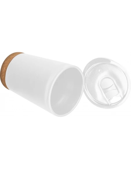 Kubek plastikowy PRESTON 280 ml – biały