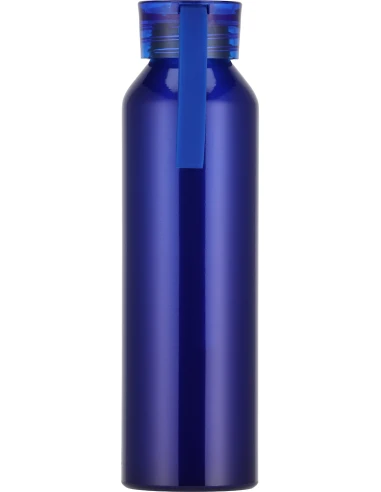 Butelka z aluminium z recyklingu CORK 600 ml – niebieski