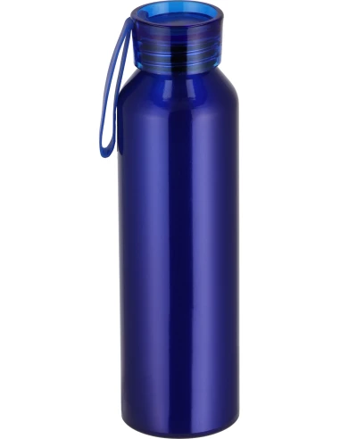 Butelka z aluminium z recyklingu CORK 600 ml – niebieski