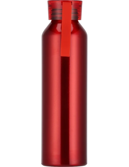 Butelka z aluminium z recyklingu CORK 600 ml – czerwony