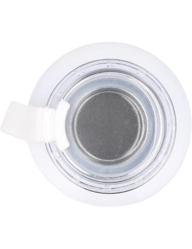 Butelka z aluminium z recyklingu CORK 600 ml – biały