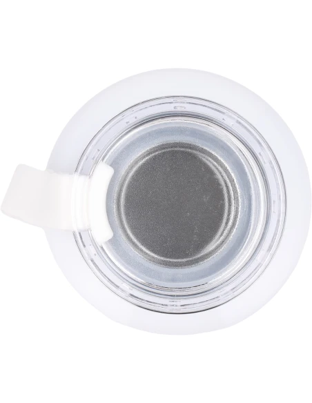 Butelka z aluminium z recyklingu CORK 600 ml – biały