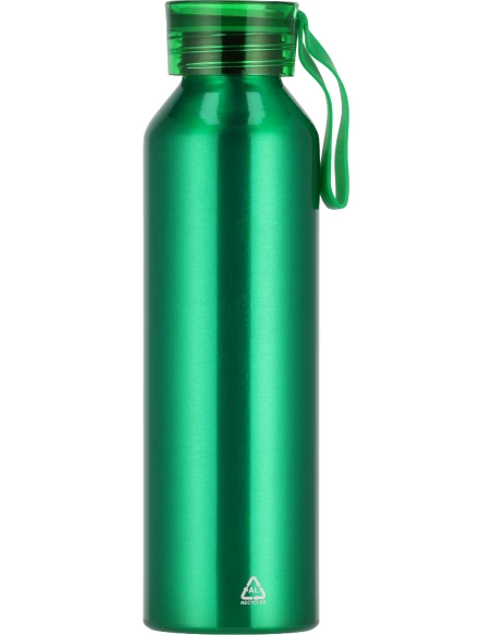 Butelka z aluminium z recyklingu CORK 600 ml – zielony