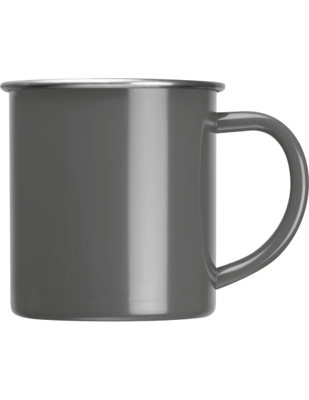 Kubek stalowy TREZZO 350 ml – ciemnoszary