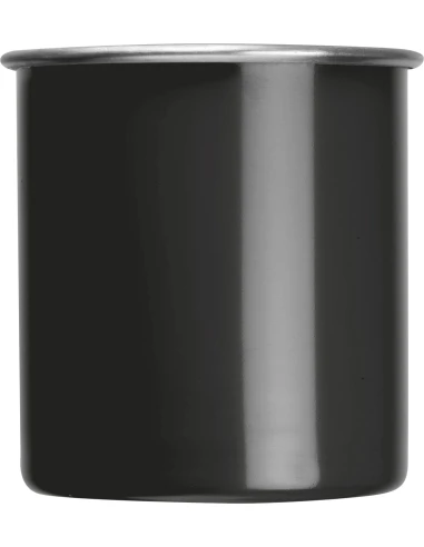 Kubek stalowy TREZZO 350 ml – czarny