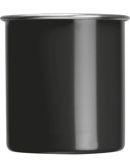 Kubek stalowy TREZZO 350 ml – czarny