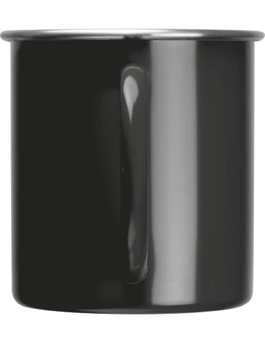 Kubek stalowy TREZZO 350 ml – czarny