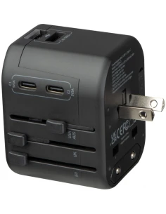 Adapter podróżny MARACENA – czarny 2