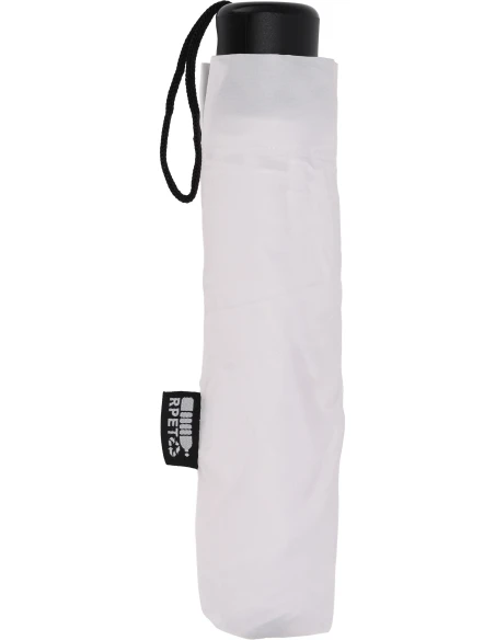 Parasol manualny rPET Ø98 cm NORTHAMPTON – biały