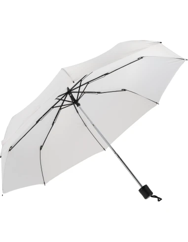 Parasol manualny rPET Ø98 cm NORTHAMPTON – biały