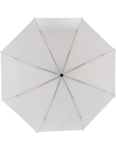 Parasol manualny rPET Ø98 cm NORTHAMPTON – biały